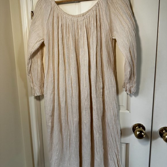 Zii Ropa - Oaxaca Dress in Cream - Picture 2 of 3